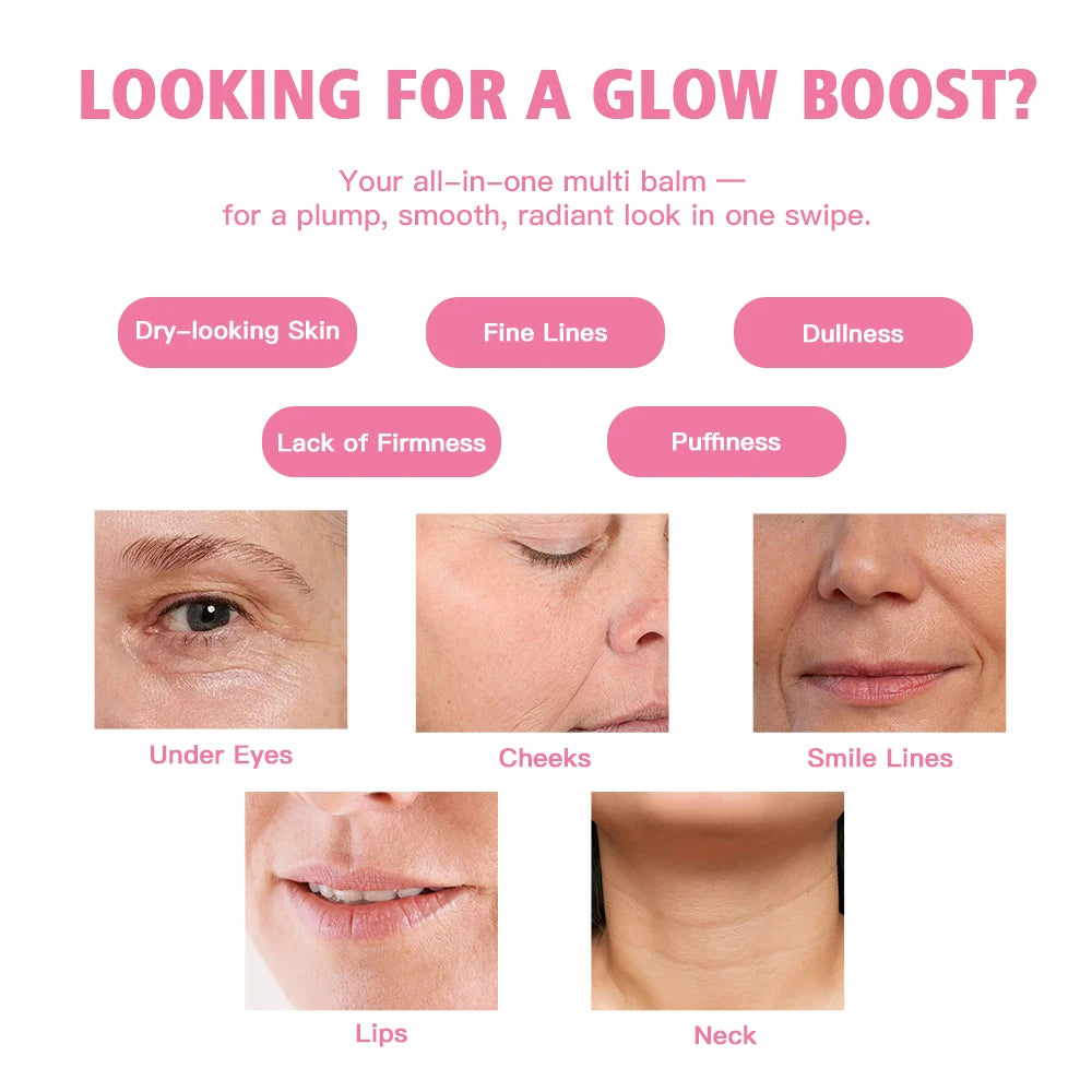 PDRN Pink Collagen Volume Multi Balm Hydration Stick Image 4