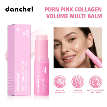 PDRN Pink Collagen Volume Multi Balm Hydration Stick Image 1